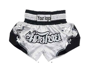 Men's Boxing Pants Printing MMA Shorts Fight <b>Grappling</b> Short Polyester Kick Gel Boxing Muay Thai Shorts in Pakistan OEM - Product Image 3