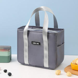 Multi Functional <b>Insulated</b> Food Bag with Durable Zipper and Reinforced Webbing Handles Lightweight Portable Carrier <b>lunch</b> bag - Product Image 3