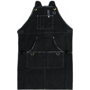 Nouvel Arrivage Tabliers de Soudure de Protection en Cuir de Vachette, Résistants aux Flammes et à la Chaleur, Vêtements de Sécurité pour Soudeurs, Prix de Gros - Product Image 1