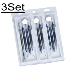 INSTRUMENTS CHIRURGICAUX BAFA – Kit d'instruments chirurgicaux dentaires en acier inoxydable 15 cm, poignée moletée noire, manuel, Classe I, certifié CE - Product Image 6