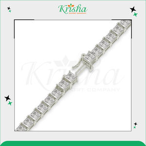 Offre incroyable - Bracelets tennis en diamants blancs DEF de qualité supérieure - Diamants 100% naturels et cultivés en laboratoire provenant d'un exportateur indien - Product Image 5