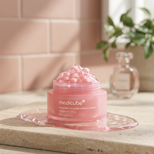 Crème en capsules de collagène PDRN Medicube, hydratant facial coréen pour raffermir, éclaircir et apaiser la peau - Product Image 3