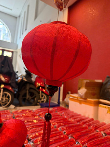 Red Handmade Traditional Chinese Paper <b>Lantern</b> Home Decoration - Product Image 2