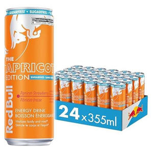 Boisson énergisante Red Bull édition abricot originale / Red Bull 250 ml sans sucre - Product Image 4