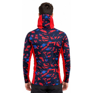 Haut de pêche respirant et à séchage rapide de haute qualité, sublimé, UPF 50, anti-UV, avec capuche, pour la performance, les tournois et les loisirs - Product Image 4