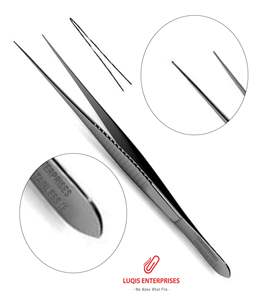 Pinzas de Microsutura con Plataforma de Atadura de 0,3 mm de Ancho, Instrumento Quirúrgico de Acero Inoxidable, Pinzas Médicas de Precisión - Product Image 1