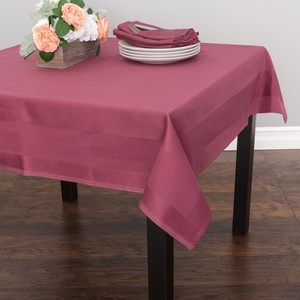 Classic Printed Snowflake <b>Tablecloth</b> Linen Cotton Woven Washable Home Use - Product Image 4