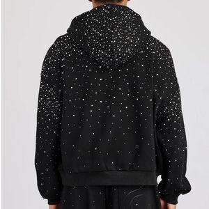 Sudadera con Pedrería Brillante, Sudadera Básica Unisex con Diseño de Pedrería, Personaliza Tu Propia Sudadera con Pedrería de Alta Calidad y Estilo Moderno - Product Image 5