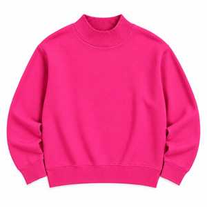 Nouveau sweat-shirt à col montant imprimé surdimensionné pour femme, style moderne, design OEM, écologique, pour l'hiver - Product Image 3