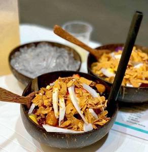 SPECIAL OFFER HANDCRAFTED <b>COCONUT</b> <b>SHELL</b> BOWL NATURAL FOOD SAFE KITCHEN BOWL - Product Image 5