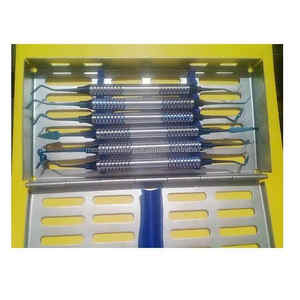 Kit d'instruments de remplissage antiadhésifs composites dentaires allemands (6 PCS Titanium) - Product Image 1