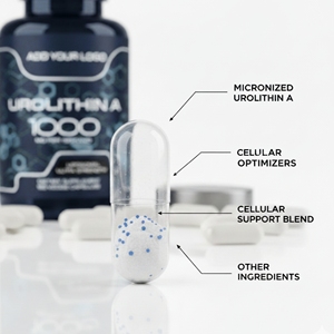 OEM 1000mg Urolithin A, Suplementos para la Salud, Fórmula Personalizada, Cápsulas de Urolithin A Liposomal, Suplemento Dietético Herbal para Adultos - Product Image 3