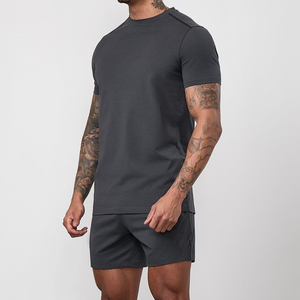 Shorts de sport et d'entraînement pour hommes 2026 personnalisables avec logo, en polyester et élasthanne, respirants, avec cordon de serrage et ourlet fendu au laser - Product Image 5