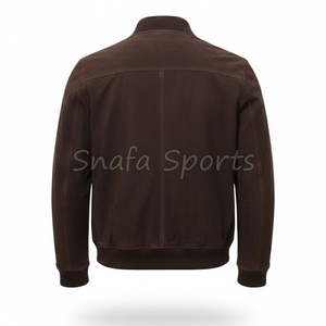 Chaqueta de Cuero Sintético Casual para Hombre, Talla Grande, con Cierre, Corte Ajustado, para Otoño e Invierno, Estilo Motociclista - Product Image 2