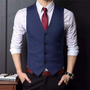 Chaleco Softshell Premium para Hombre, Ligero, para Exteriores, Sin Mangas, Reversible, Impermeable, con Patrón a Cuadros, Cuello en V, para Invierno - Product Image 3