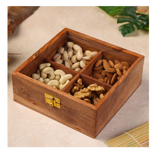 New Arrival Handmade Sustainable Modern Wood Dry Fruit Storage <b>Rack</b> - Product Image 6