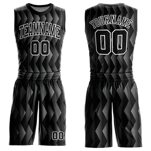 Uniformes de Baloncesto Sublimados Personalizados, Conjunto de Pantalones y Camiseta sin Mangas de Malla, Unisex para Adultos, Absorbe la Humedad, 100% Poliéster, para Todas las Temporadas - Product Image 4