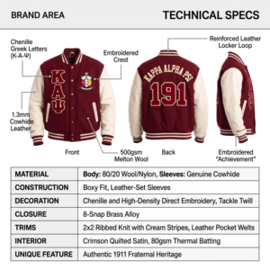 Wholesale Custom Varsity Jacket <b>Mens</b> Heavyweight Wool and Genuine Leather Letterman Coat Drop Shoulder Streetwear Bomber - Product Image 5