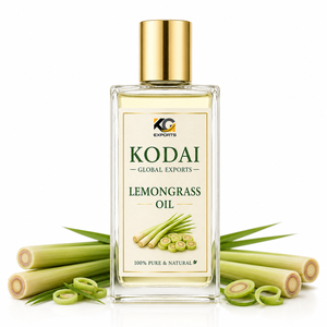 Aceite Esencial de Limoncillo de Tamil Nadu 100% Puro y Natural de Primera Calidad, Destilado al Vapor, para Aromaterapia y Cuidado Facial, Kodai Global Export - Product Image 1