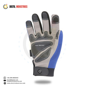 Guantes de Bombero Resistentes al Calor y al Fuego, Guantes de Rescate de Cuero para Extricación, Guantes de Trabajo Mecánico con Protección TPR Contra Impactos - Product Image 4