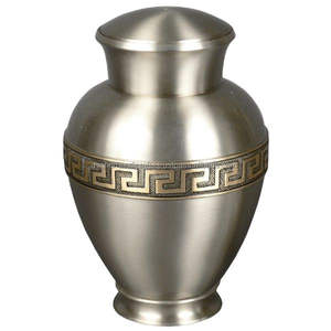 COLUMBARIUM METAL CREMATON URN Urna de latón de estilo americano para funerales de HIGHER HANDICKTS - Product Image 4