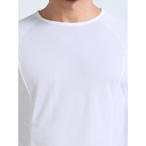 T-shirt d'entraînement pour homme 100% coton 210 g/m² coupe ajustée manches courtes col rond extensible respirant séchage rapide imprimé sérigraphié - Product Image 6