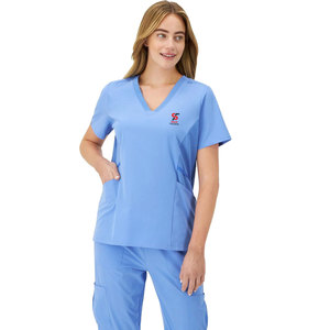 Solid Trader High Quality Medical Scrub <b>Set</b> For <b>Doctors</b> And Nurses Breathable Soft Fabric Texture Durable Hospital Uniform - Product Image 1