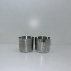 Vente en gros de pots à bougies uniques avec finition brossée et gravure personnalisée, petits supports à bougies et lanternes de luxe en acier inoxydable - Product Image 3
