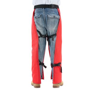 Pantaloni Protettivi per Motosega Stile Grembiule da Uomo/Donna, Classe C, 8 Strati, con Cintura Regolabile e Tasca Porta Attrezzi, Tuta Intera - Product Image 4