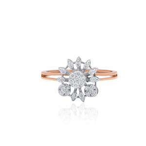 Anillo de Compromiso de Lujo en Oro de 14k con Diamante, Marca Zota Jewel, Certificado SGL, Corte Brillante Redondo Natural, Joyería para Mujer, Precio de Fábrica - Product Image 1