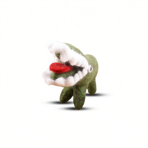 Figurine en feutre de crocodile de Noël, jouet mignon pour enfants - Product Image 2