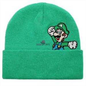 Bonnet tricoté personnalisé avec broderie, tendance, haute qualité, vente en gros, OEM, chaud pour l'hiver, pour le ski, unisexe, 100% acrylique, motif plage - Product Image 6