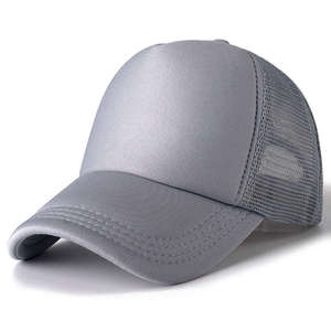 Gorra Trucker Personalizada Blanca y Azul de Malla, 6 Paneles, Ajustable, Transpirable, Unisex, para Exteriores, Estilo Casual de Primavera/Verano, Talla Adulto - Product Image 5