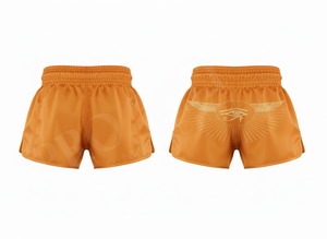 Pantalones Cortos de Entrenamiento de Artes Marciales y Kickboxing para Hombre, de Cintura Alta, con Diseño Personalizado Bordado, en Satén, Estilo Moderno - Product Image 3