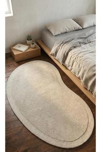 Alfombra de Lana Hecha a Mano con Base de Algodón Antideslizante, Diseño Geométrico Moderno para Hotel, Hogar y Oficina, Tamaño Personalizado - Product Image 2