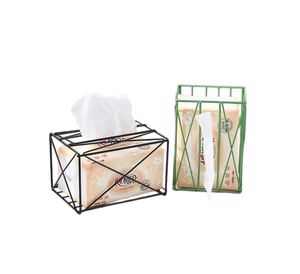 White Metal Tissue Box with Flower Design for Home Decor Convenient Storage Traditional Chinese Style Metal Tissue Box - Product Image 5