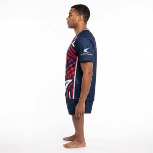 Camisetas de Lacrosse de Secado Rápido y Transpirables, Diseño Personalizado, 100% Poliéster, Unisex para Adultos, Reversibles, con Malla y Estampado para Equipos - Product Image 3