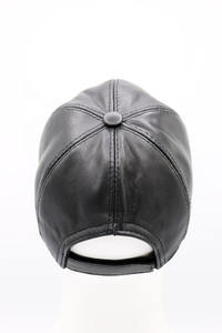 100% Genuine Cowhide Leather Baseball <b>Cap</b> for Men Premium Sheepskin Leather <b>Hat</b> Luxury Golf <b>Cap</b> Custom - Product Image 6