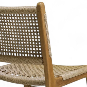 Muebles de Lujo para Exteriores, Patio o Terraza, de Madera de Teca y Mimbre Tejido, para Decoración del Hogar - Product Image 6