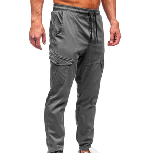Pantalon Cargo Homme Décontracté Multi-Poches Grande Taille pour Randonnée et Activités de Plein Air – Vêtement d'Extérieur Droit pour l'Hiver - Product Image 3