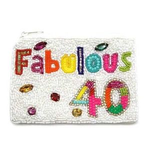 Fashionable Handmade Beaded Coin Purse Compact <b>Wallet</b> for Women at Best Price - Product Image 1