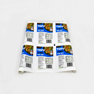 <span class=keywords><strong>Film</strong></span> plastique thermoscellable en rouleau, imprimé sur mesure, respectueux de l'environnement, pour l'emballage alimentaire du tofu, de qualité supérieure et <span class=keywords><strong>haute</strong></span> résistance - Product Image 4