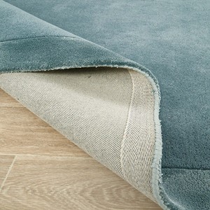 Alfombra Moderna de Color Azul Sólido, Alfombra de Lana Viscosa Suave y Afelpada, Alfombra Rectangular para Sala de Estar, Dormitorio, Guardería, Decoración de Lujo para el Hogar - Product Image 5