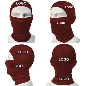 Masque de ski à 1 trou, cagoule, masque facial, chapeau, bonnet, respirant, chaud pour l'hiver, en polaire, coupe-vent, protection du visage pour le cyclisme - Product Image 3
