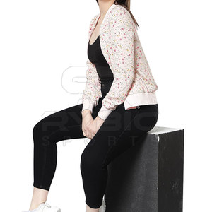 Best Design Fashionable Women Printing Varsity <b>Jackets</b> Smooth Texture Clothing For Outdoor Leisure And Casual Dressing - Product Image 4