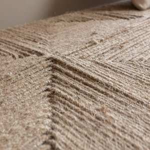 Banco Vandana Vertex Cresta de madera de acacia y lana - Product Image 5