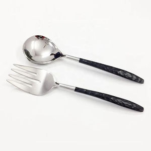 Collection de Couverts Modernes pour la Maison – Fourchettes, Cuillères et Couteaux en Métal Durable, Acier Inoxydable, Lavables au Lave-Vaisselle, Légers pour Cuisine et Salle à Manger - Product Image 6