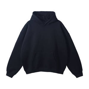 เสื้อฮู้ดโอเวอร์ไซส์แบบยูนิเซ็กซ์ สีเขียวมิ้นท์ล้วน ผ้าฝ้ายเฟรนช์เทอร์รี่ ดีไซน์กระเป๋าแบบลำลอง เหมาะสำหรับใส่ในฤดูใบไม้ร่วง - Product Image 4