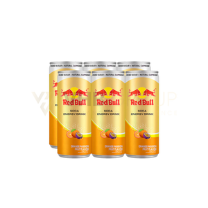Bebida Energética Red Bull Sabor Naranja y Fruta de la Pasión 250ML x24 Venta al por Mayor - Product Image 1