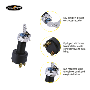 Interrupteur de démarrage d'allumage pour bateaux de pêche, très vendu, adapté à plusieurs marques marines - Product Image 3